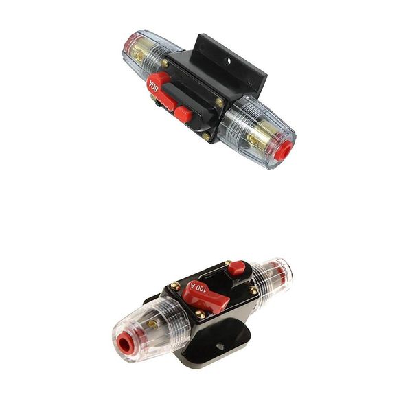 

2pcs dc amplifier car circuit breaker waterproof for system protection