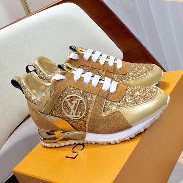 

Женская обувь Мода Chaussures pour Femmes тренеры цифровой эксклюзивный Run Away кроссовки BlingB