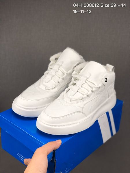 

new terrex ax2r add wool high-leather casual shoes for mens comfort keep warm white shoe fashion outdoors flat sports sneakers eur 39-44, Black