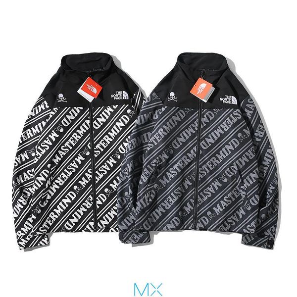 

luxurious brand design the north x mmj jackets sweatshirts men women clothes sweater fashion streetwear outdoor hoodies face coat, Gray;blue