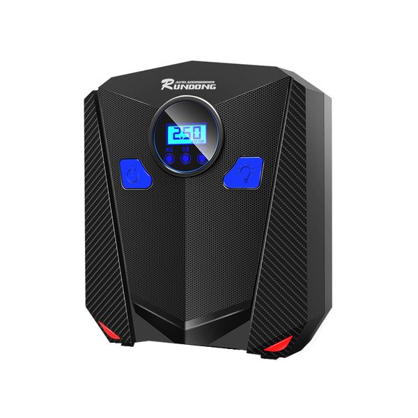

car air pump 12v digital tire pump for car preset tire pressure inflator 120w power air compressor for motorcyles