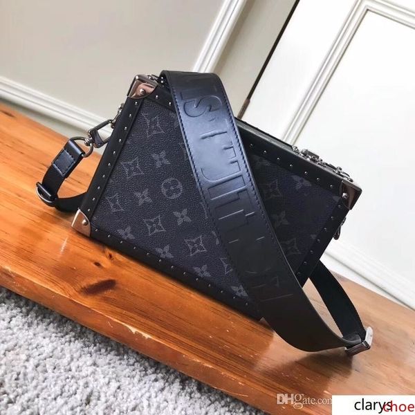 

lovuitto soft trunk black monograms neon m20101 black box bag: 23*8cm