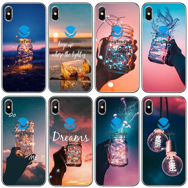 

tongtrade] мягкий силиконовый чехол для iphone 8 7 6s 5s x xs 11 pro max plus huawei mate 20 lite p30 p20 pro rs пейзаж starry sky case
