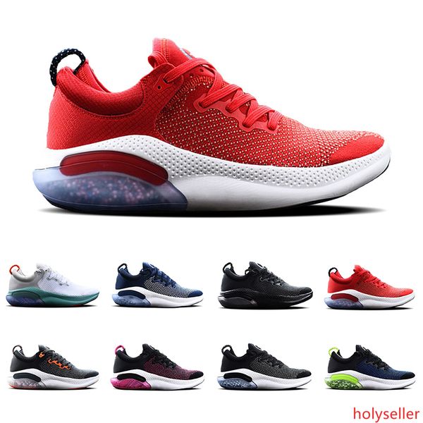 

new arrival platinum tint black white run knit mens running shoes volt racer blue university red cushioning light men sports sneakers 40-45
