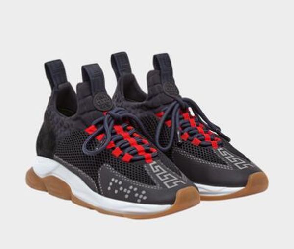 

Chain reaction ca ual de igner neaker port fa hion men women ca ual hoe 13 ver ace trainer lightweight link embo ed ole du t bag