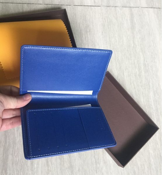 

newpassport cover france paris style designer classic men women famous luxury passport holder covers id card holder with box, Brown;gray
