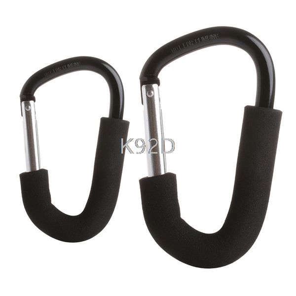 

baby trendy pushchair diaper bag hanger stroller clip hook buggy pram carabiner d25