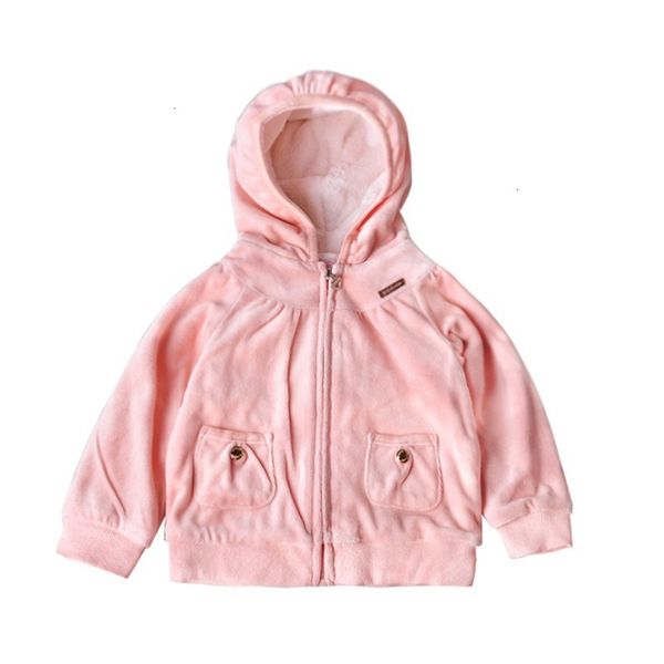 

new winter baby girls pink hooded coat infant padded jacket children zipper coat kids padded outerwear, Blue;gray
