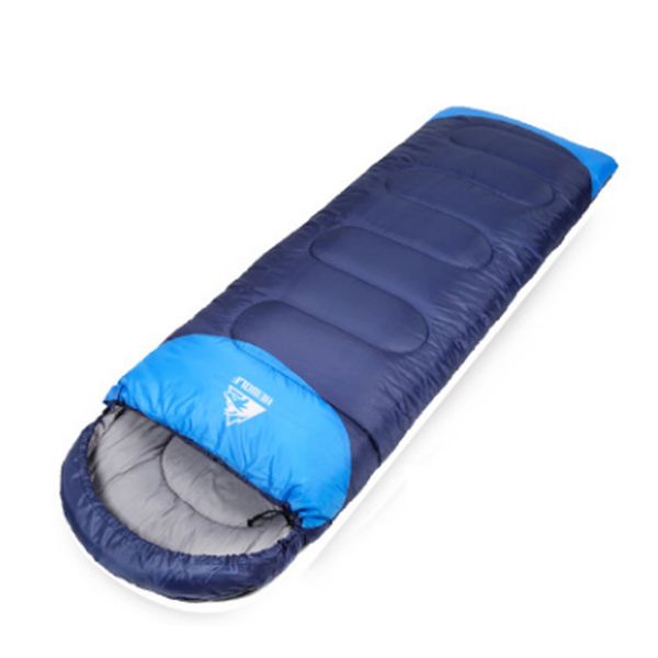 

outdoor envelope camping sleeping bag can be stitched four seasons cotton warm lunch break is suitable for outdoor travel