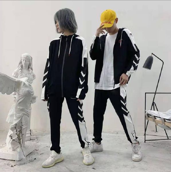 

мужская марка tracksuit мужчины горячий продать street style tracksuit fashion team sweat suit пуловер с длинным рукавом спортивного обучени, Gray