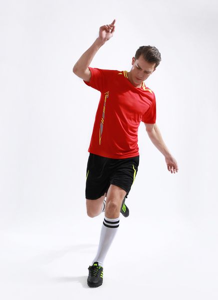 

custom shop football jerseys customized football apparel sets with shorts clothing uniforms kits sports design mens football c09-10, Blue;black