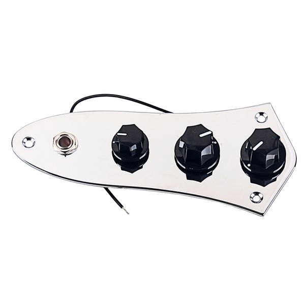 

alloy bass circuit switch control plate for jb guitar replacement