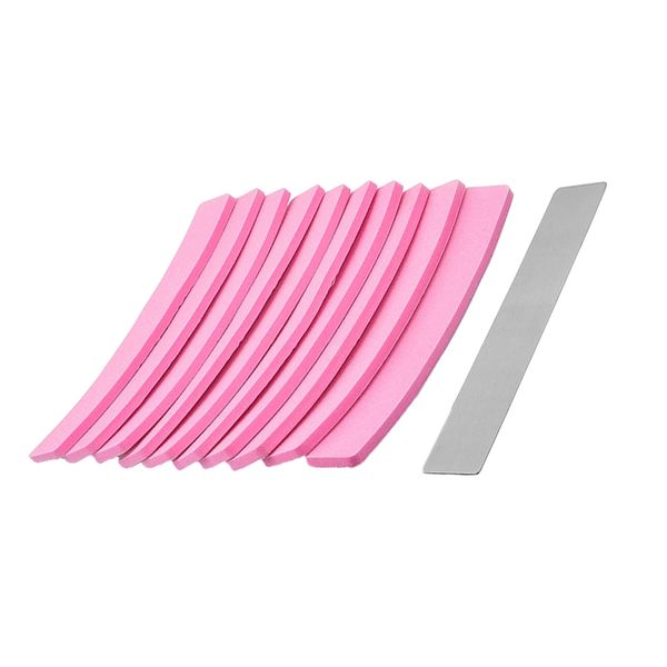 

10 pieces nail file and buffer block for smooth nailstool with steel sheet