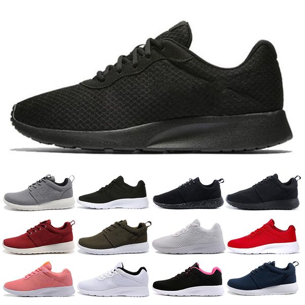 

1.0 tanjun 3.0 run running shoes men women black low lightweight breathable london olympic sports sneakers trainers size 36-45