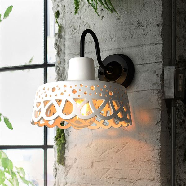 

cement hollow wall lamps art restaurant lamp loft retro coffee shop bar bathroom kitchen industrial sconce wall lights fixtures