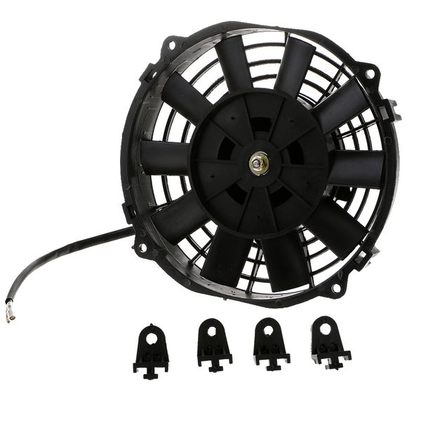 

8'' car motorcycle electric radiator cooling fan 80w 12v for water tank heat dissipation