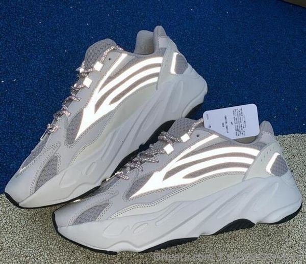 

kanye west 700 v2 static 3m reflective sneakers new released with box ef2829 realb00st running shoes material fashion shoes