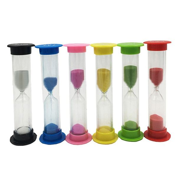 

afbc sand timer - colorful sandglass hourglass sand clock timer 30sec / 1min / 2mins 3mins 5mins 10mins (6pcs
