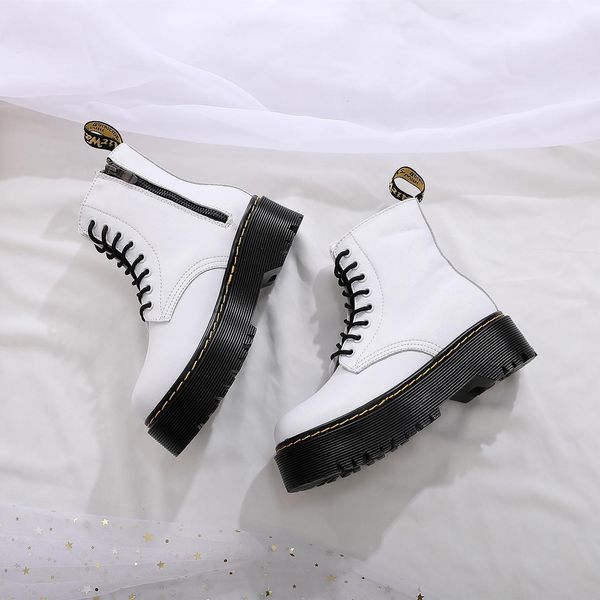 

men s boots martens winter warm shoes motorcycle mens ankle boot fur men oxfords, Black