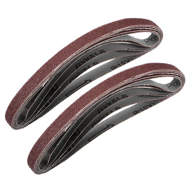

uxcell sanding belts aluminum oxide sand belts 60 grit 10pcs