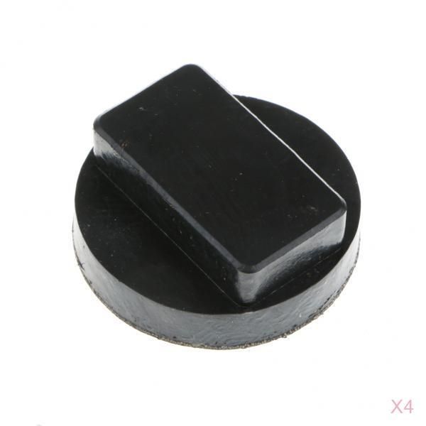 

4 pack of car suv slotted frame rail hydraulic floor jack disk rubber pad fits for bmw mini r50/52/53/55 af