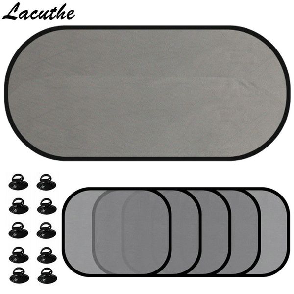 

5pc/set black auto sun visor car sun shade car window suction cup curtain auto shade styling covers sunshade