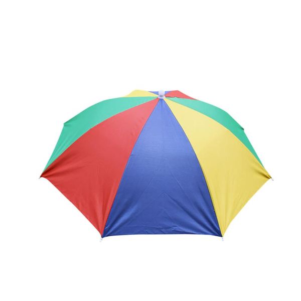 

foldable novelty special purpose sun umbrella sun hat women men skin protection golf fishing camping multicolor #lr1, Blue;gray