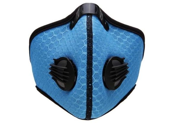 

k dust pm2.5 f grey outdoor fa anti pollution washable breathable mouth mask valve mouth-muffle shse 1jji