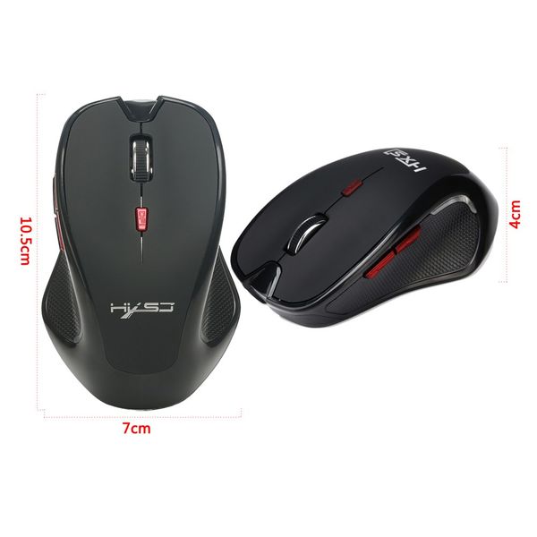 

Беспроводная игровая Bluetooth-мышь для Gamer Mac PC Computer Mice Laptop Game 2400DPI 6 кнопок с регулируе