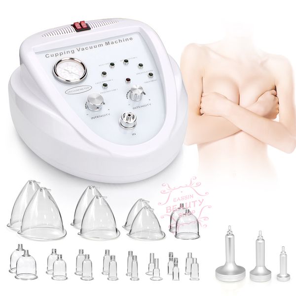 

new listing vacuum massage therapy enlargement pump lifting breast enhancer massager bust cup body shaping beauty machine