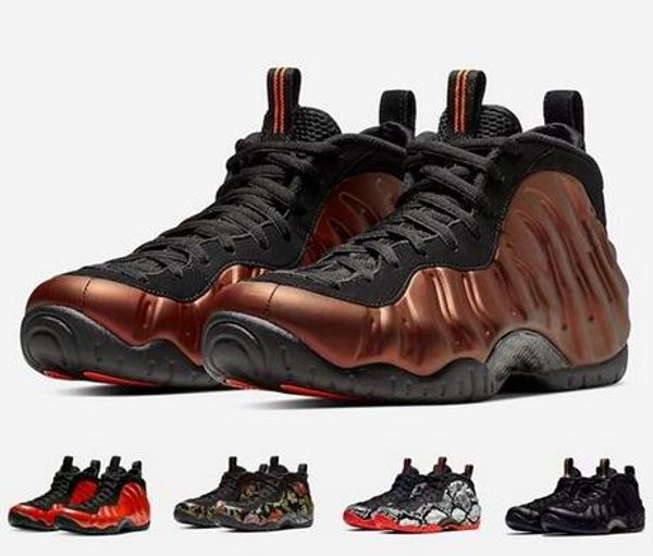 

2019 new penny hardaway hyper crimson mens basketball shoes tianjin floral habanero red snakeskin copper chrome sports sneakers size 8-13