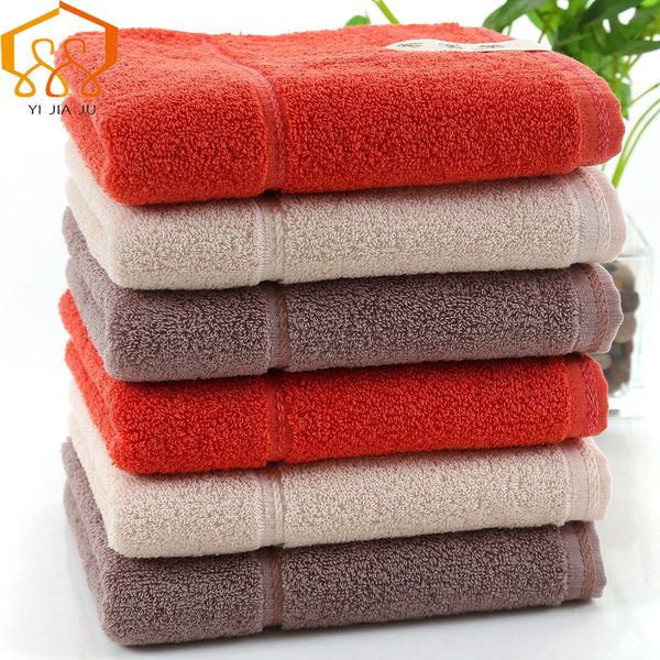 

new arrivals combed cotton solid towel super soft absorbent fast drying 35x72cm 3 colors thick bathroom /face/ hand/ bair towels