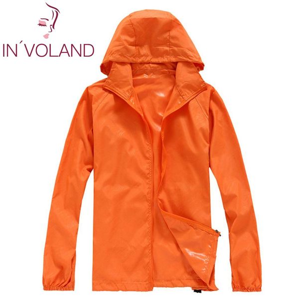 

женщины повседневная с капюшоном шеи с длинным рукавом твердые молния защита от солнца ветровка повседневная открытый свободные летние пальт, Black;brown