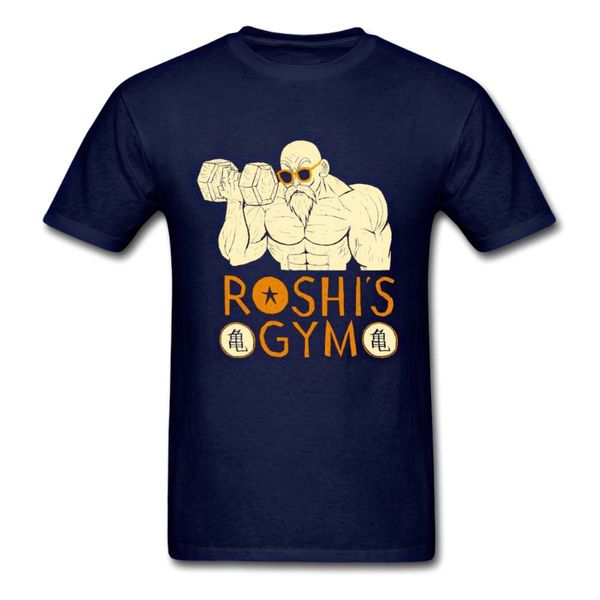 

train insaiyan funny t shirts roshi's gym master roshi goku turtle db dragon ball z camisetas short sleeve tee fashion, White;black