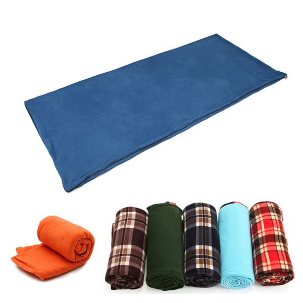 

fleece sleeping bag liner light single fleece sleeping bags spring autumn outdoor camping equiment for hiking travel
