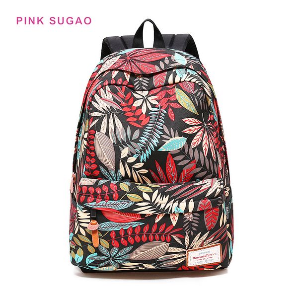 

pink sugao designer backpacks brw women travel bag student school bags waterproof backpacks leisure travel bag backpack high quality