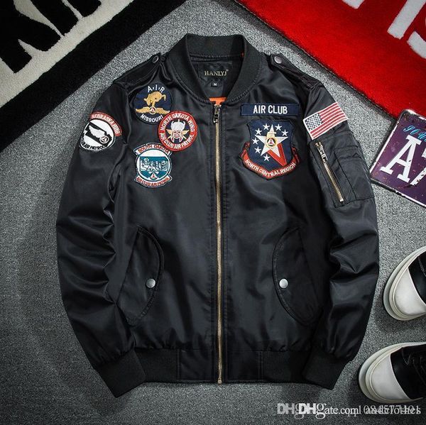 

2020 brand fashion luxury mens designer jackets thin embroidered jacket coat stand long sleeve men's jacket luxury jacket designer coat, Black;brown