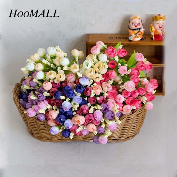 

5pcs/lot 15 head spring pearl shell artificial flowers wedding decoration small bud fake flowers spring decoration