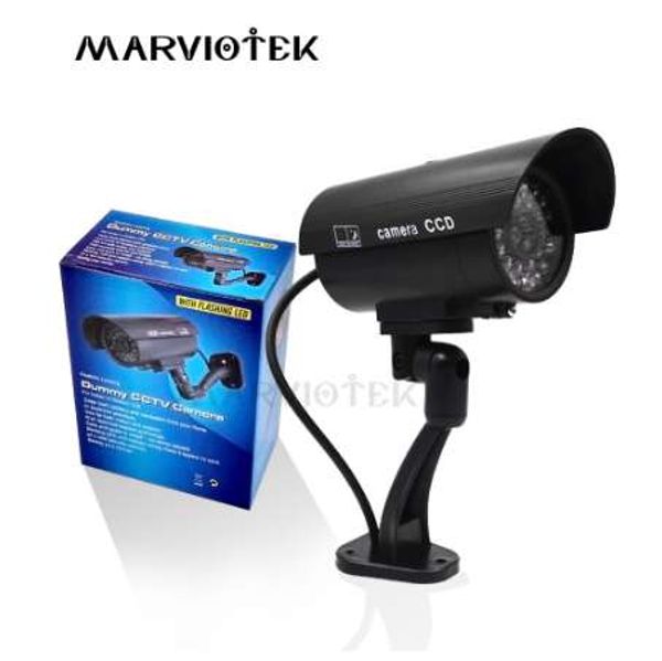 

outdoor fake ip camera wifi home security video surveillance dummy camera cctv videcam mini camera battery power flashing led