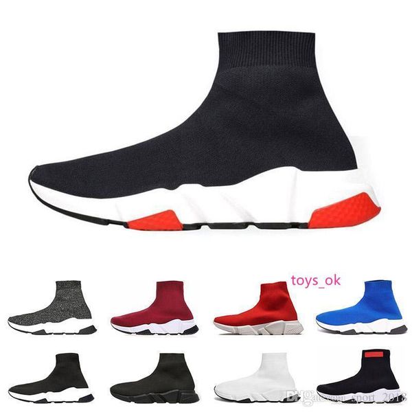 

luxury 2019 designer shoes for women men speed trainer black trainer red triple black casual shoes outdoor womens sneaker shoe