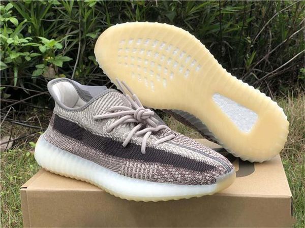 

authentic kanye west v2 zyon israfil asriel 3m reflective running shoes fz1267 women men zebra outdoor shoes with box us 5 -13