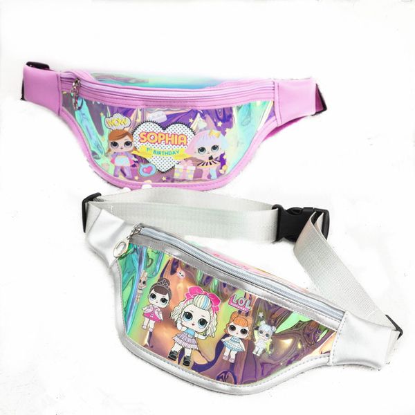 

new multi design cartoon doll sequins coin purse zipper kids coin bag sling money card fashionable girl waist purse dhl free