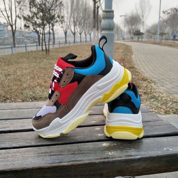 

New Multi Luxury Triple S Designer Low New Arrival Sneaker Combination Soles Boots Mens Womens Runner Shoes Top Quality Sports Casual Shoe