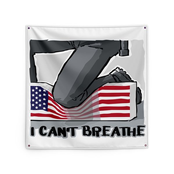 

fight for george floyd printing tapestry black lives matter 150*150cm tapestry #qa25072