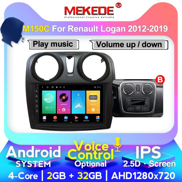 

mekede ahd hd 4g in dash car radio multimedia video player navigation gps for logan 2 2012 - 2020 sandero 2 2014 - 2020 car dvd