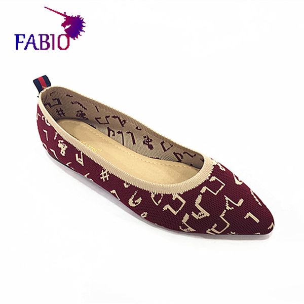 

hand knitting notes line women's flat shoes lady's casual slippers, Black