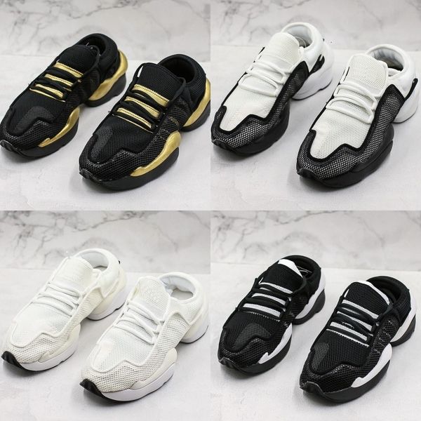 

wholesale mens y-3 qasa x kaiwa chunky sneakers mens casual shoes luxurious black red white y3 boots yohjiyamamoto sneaker