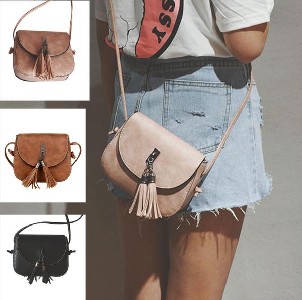 

sleeper #4005 women fashion handbag tassel shoulder bag large tote ladies purse ing