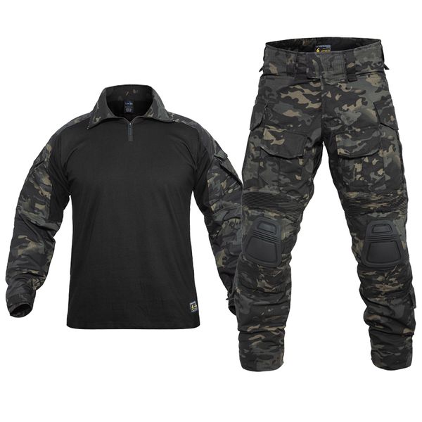 

g3 multicam ghillie suits hunting clothes yowie sniper birdwatch camouflage clothing t shirt and pants, Camo