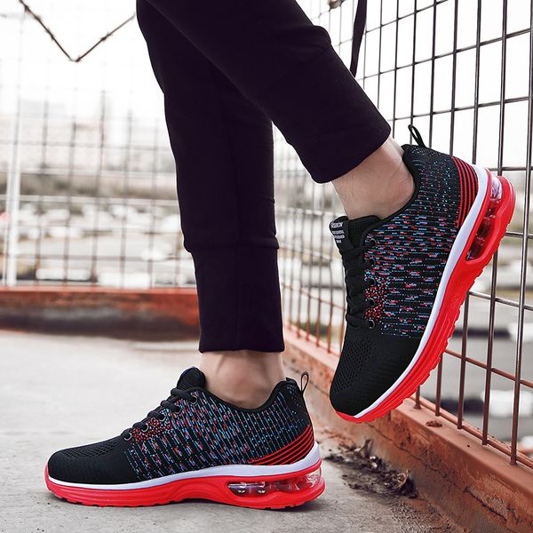 

running shoes for men air cushion sneakers mesh large size 36-46 women fitness trainers sports shoes sneakers couples
